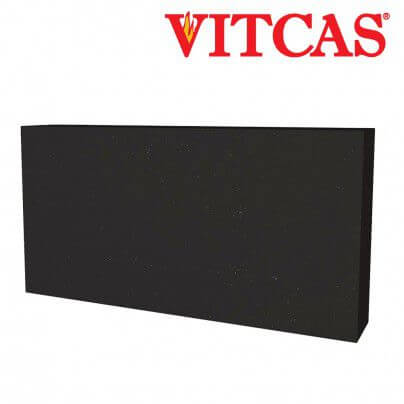Ladrillo refractario negro VITCAS