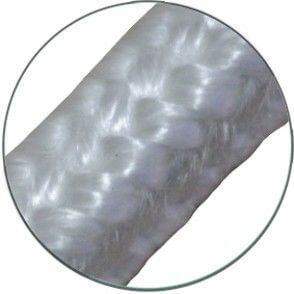 Cuerda cuadrada de empaquetadura de fibra de vidrio